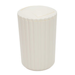 Fürdőszobai szemetes, Swing Bin, 3l, ecru