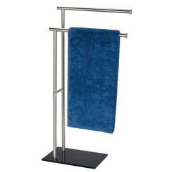 Törölközőtartó LIMA - 2 karos, rozsdamentes acél, WENKO