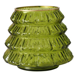 TIWA üvegbura gyertyához, magassága 11,5 cm