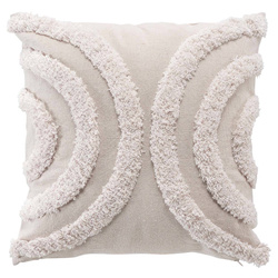 Dekoratív párna ZITA, boucle hatás, 40 x 40 cm