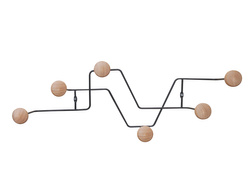 Fali akasztó ZIG ZAG, 21 x 8,5 cm