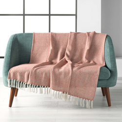 LOUISETTE szőtt pamut takaró, 125 x 150 cm