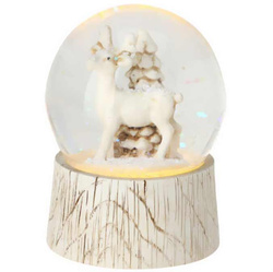 Hógömb állatkával, Ø 6,5 cm