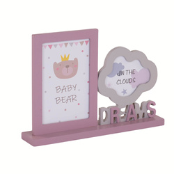 Álló keret díszítéssel, 25,5 x 5 x 18,5 cm