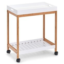 Bambusz bár, ételszervírozó kocsi, gurulós bútor.