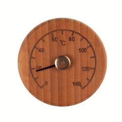 Szauna hőmérő, égerfa