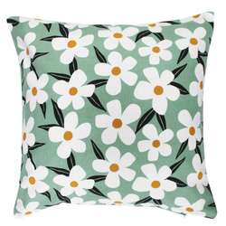 DARCY díszített nyomtatott pamut párnahuzat, 40 x 40 cm