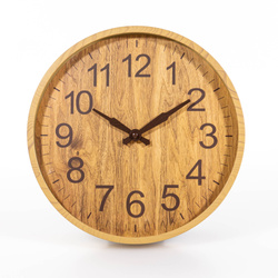 Fali óra, nagy számokkal, Ø 30,5 cm