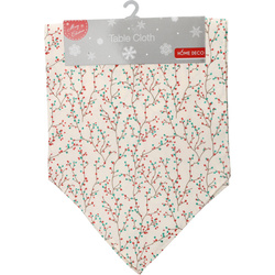 Ünnepi asztali futó, ágacskák, 150 cm