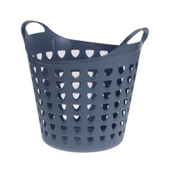 Rugalmas műanyag mosókosár, 26 l