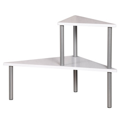 Konyhai polc, 2 szintes, sarok, Kesper