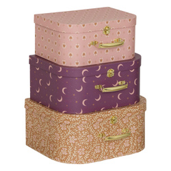 NOMAD díszdobozok, 3 kis láda