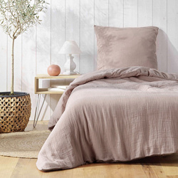 Pamut ágynemű szett mintával, ANGELIA, 140 x 200 cm