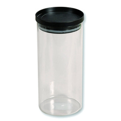 Üveg tárolóedény, légmentesen záródó, Kesper