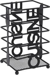 Evőeszköztartó, fém fogantyú