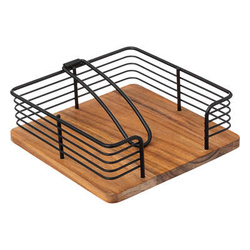 Ipari szalvétatartó STOPP, 19 x 19 x 7 cm