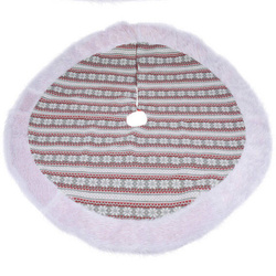 Karácsonyi szőnyeg SKIRT KÖTÖTT, Ø 100 cm