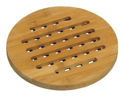 Forró edények alátét, 19 cm, bambusz, KESPER