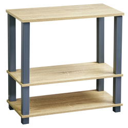 Tárolópolc, 3 polccal, 60 x 58,5 cm