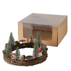 Adventi koszorú gyertyaállvány FAIRYTALE, Ø32,5 cm