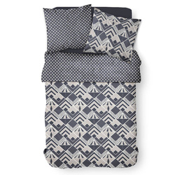 Pamut ágynemű Winter time, kétszemélyes, 220 x 240 cm