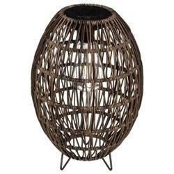 Napernyő lámpás fonott búrával, Ø 21cm