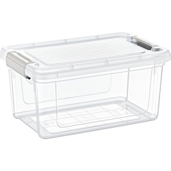 Átlátszó tárolódoboz, 29 x 19 x 14,5 cm