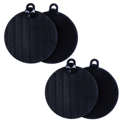 Szilikon edénytisztító szett, 4 darab