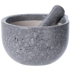 Konyhai mozsár törővel, kerámiából