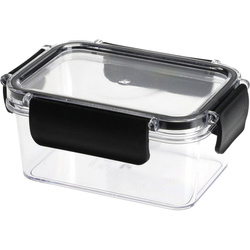 Étel tároló fedéllel, műanyag