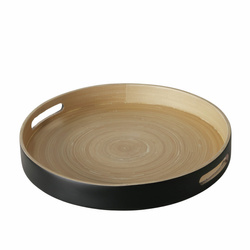 BAMBO fogantyús tálca, Ø 35,5 cm
