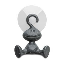 MORITZ, KOZIOL, újrahasznosított hamuszürke tapadókorongos törölköző akasztó