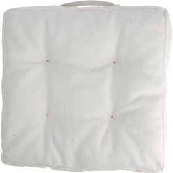 Tűzött székpárna, fogantyúval, 40 x 40 x 6 cm