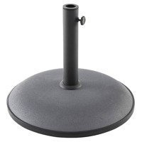 Napernyő állvány, beton alap, 25 kg, szürke