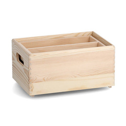 Tárolódoboz kivehető rekeszekkel, 30 x 20 x 15 cm