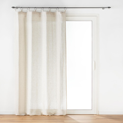 Szalagfüggöny lenhatású, PAULINE, 140 x 240 cm