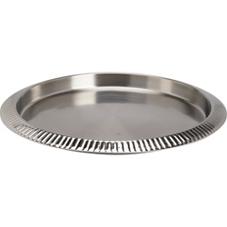 NAHO dekorációs tálca rozsdamentes acélból, Ø 35 cm