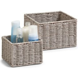 Kosár, tárolóedény - 2 darabos készlet, ZELLER