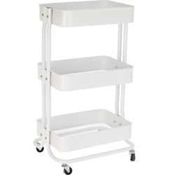 Konyhai kocsi kerekeken, 3 szintes