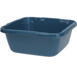 40 x 40 cm-es műanyag négyzetes tál, 14 l