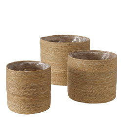 Három virágcserép fedőből álló készlet, tengerifű, SOPHY