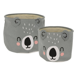 CUTE játékos kosár, két tárolóedény készlet.