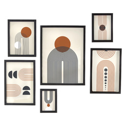 Fényképkeret, 5 méret, MOKA