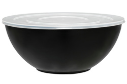 Műanyag tál fedővel, 3580 ml