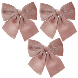 Ünnepi masnik a karácsonyfára, textil, 3 darab, 10 x 9 cm