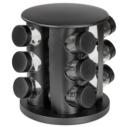 BRUNA fűszertartó karusszel, 12 üveggel