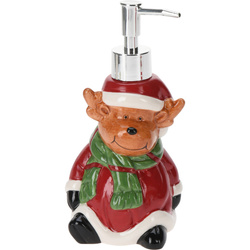 Karácsonyi folyékony szappanadagoló, 19 cm
