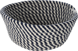 Tároló kosár, pamut, 18 x 8 cm