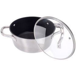 Fedeles edény Ø 20 x 9 cm, alumínium