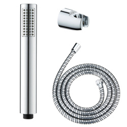 Alap zuhanykészlet kézi zuhanyfej tartóval + tömlő